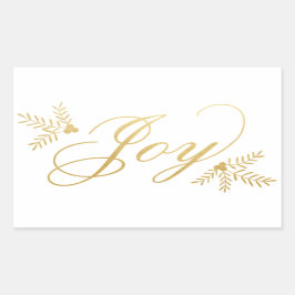 Pegatina Rectangular Festividad alegre