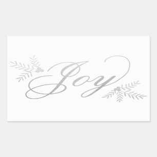 Pegatina Rectangular Festividad alegre