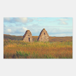 Pegatina Rectangular Finlaggan, Escocia