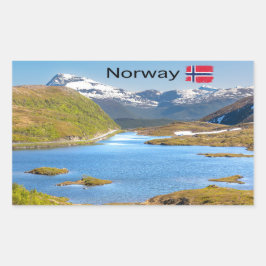 Pegatina Rectangular Finnvikvatnet