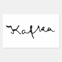 Firma de Franz Kafka
