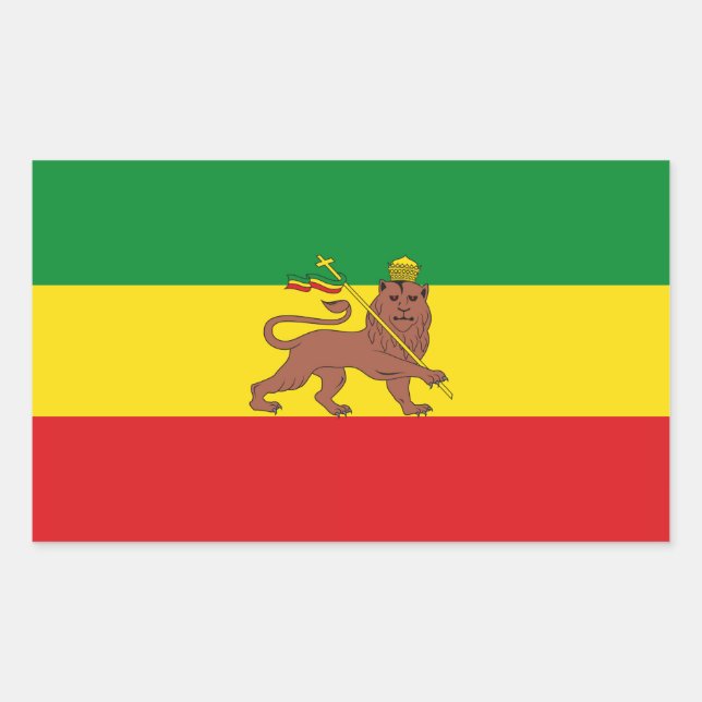Pegatina Rectangular Flag_of_Ethiopia_(1897-1936;_1941-1974).png (Anverso)