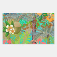 Flor Hawai Hula Vintage Floral Gráfico