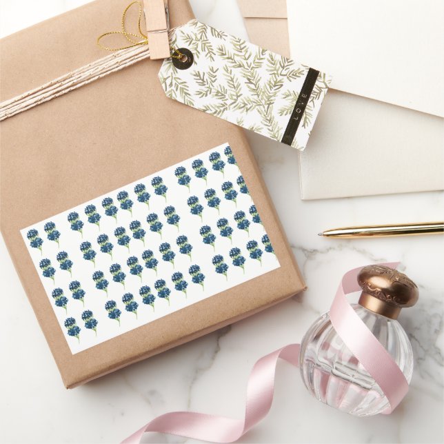 Pegatina Rectangular Flores Presionadas Tshirt, Boho Wildflowers (Regalar)