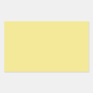 Pegatina Rectangular Fondo amarillo de la mantequilla pastel listo para