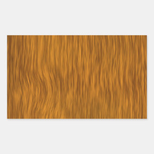 Pegatina Rectangular Fondo de textura de madera dura dorada