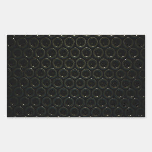 Pegatina Rectangular fondo de textura de patrón de botella de vidrio de