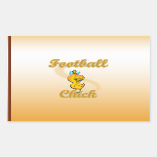 Pegatina Rectangular Forensics Chick