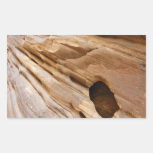 Pegatina Rectangular Fotografía abstracta de la naturaleza de la pared