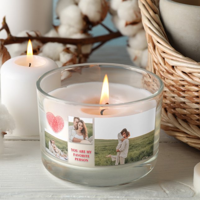 Pegatina Rectangular Fotografía de la pareja de tres grupos | Valentine (Subido por el creador)