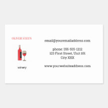 Frasco de vino y blanco de vidrio