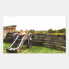 Pegatina Rectangular Ft. Ligonier. Colección.