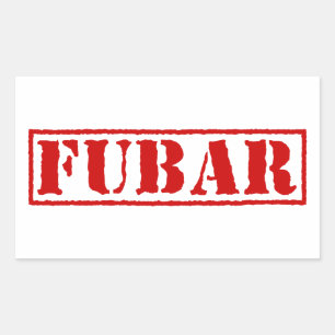 PEGATINA RECTANGULAR FUBAR