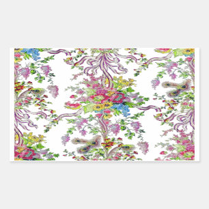 Pegatina Rectangular Gabinete de señora de Marie Antonieta