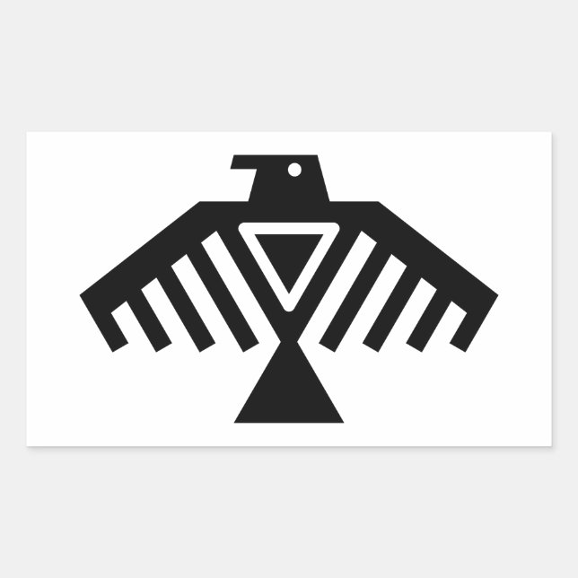Pegatina Rectangular garrafal (Anverso)