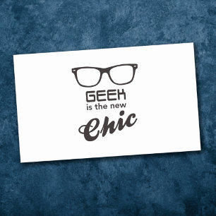 Pegatina Rectangular Geek Es Lo Nuevo Chic