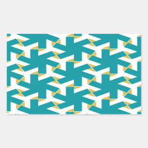 Pegatina Rectangular Geométrica 230614 (03)