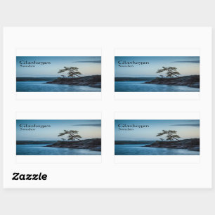 Pegatina Rectangular Glaskogen Suecia