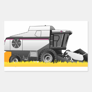 Pegatina Rectangular Gleaner