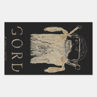 Pegatina Rectangular Gord