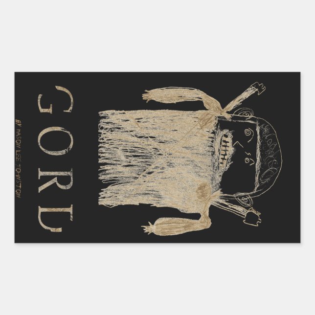 Pegatina Rectangular Gord (Anverso)