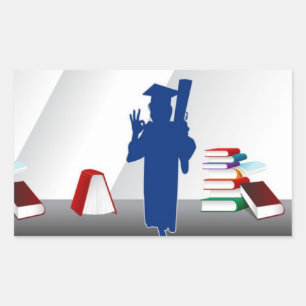 Pegatina Rectangular Graduado