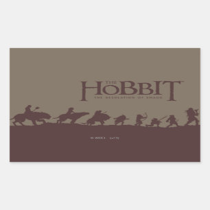 Pegatina Rectangular Gráfico de Orcs