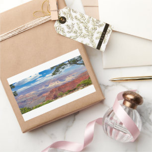 Pegatina Rectangular Gran Cañón