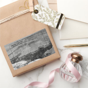 Pegatina Rectangular Gran Cañón