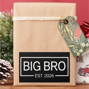 Pegatina Rectangular Gran Hermano Est. 2026 Nuevo Embarazo de Big Broth