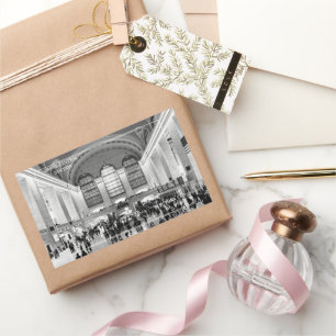 Pegatina Rectangular Grand Central Station NYC