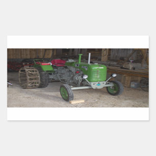 Pegatina Rectangular Green Steyr Tractor KL I