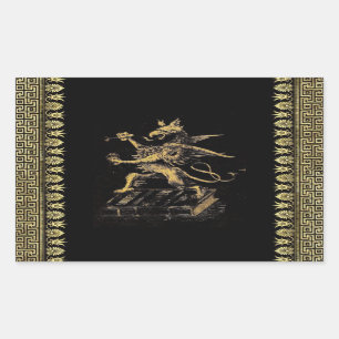 Pegatina Rectangular Griffin