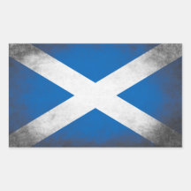 Grunge de la bandera de Escocia