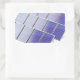 Pegatina Rectangular Grupo de los paneles solares (Bolso)
