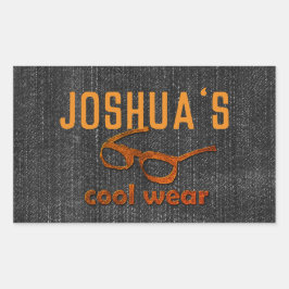 Pegatina Rectangular Guay Denim Look