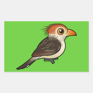 Pegatina Rectangular Guira Cuckoo