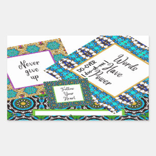 Pegatina Rectangular Hacer sobre el plan de sueño