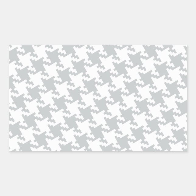 Pegatina Rectangular Haga clic en Personalizar para cambiar el gris a s (Anverso)
