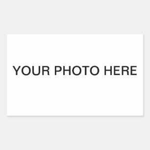 Pegatina Rectangular Hágalo usted mismo pegatinas personalizados