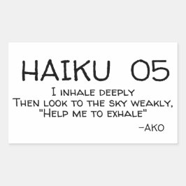 PEGATINA RECTANGULAR HAIKU 05
