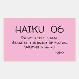 PEGATINA RECTANGULAR HAIKU 06