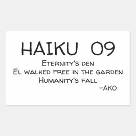 PEGATINA RECTANGULAR HAIKU 09