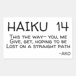 PEGATINA RECTANGULAR HAIKU 14