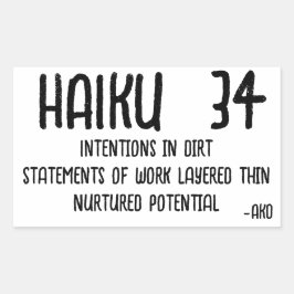 PEGATINA RECTANGULAR HAIKU 34