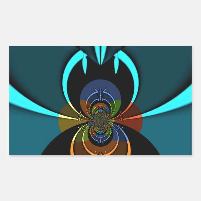 Pegatina Rectangular Hakuna Matata Especial de Haloween (Anverso)