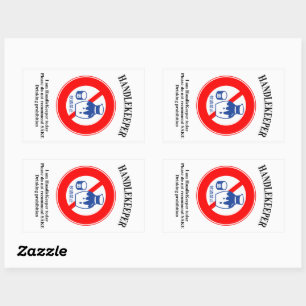 Pegatina Rectangular Handle Keeper 1