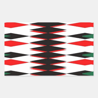 Pegatina Rectangular Harlequin Jokers Deck