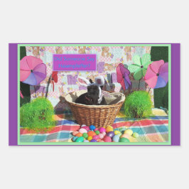 Pegatina Rectangular ¿Hasenpfeffer?