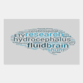 Pegatina Rectangular Hidrocerebro